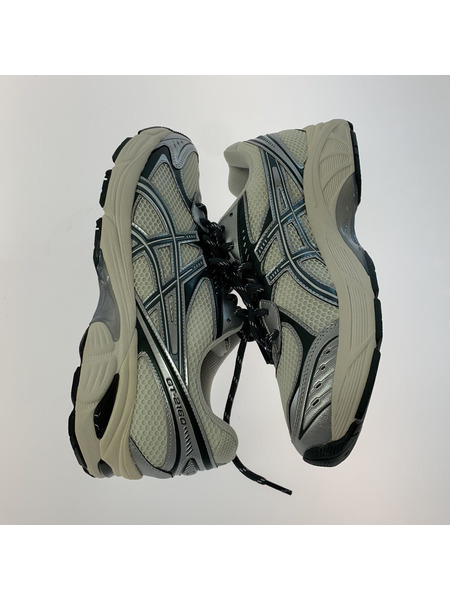 KITH asics Cream/Solar Power スニーカー メッシュ 白黒 28.5cm