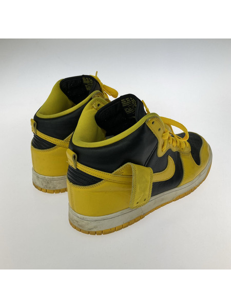 NIKE Dunk High Black/Varsity Maize 28.5cm