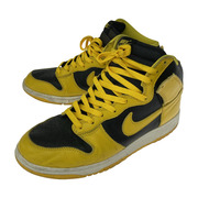 NIKE Dunk High Black/Varsity Maize 28.5cm