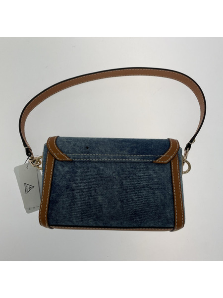 GUESS ショルダーバッグ Denim Caramel Sebina Shoulder Bag[値下]