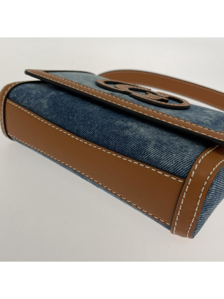 GUESS ショルダーバッグ Denim Caramel Sebina Shoulder Bag[値下]