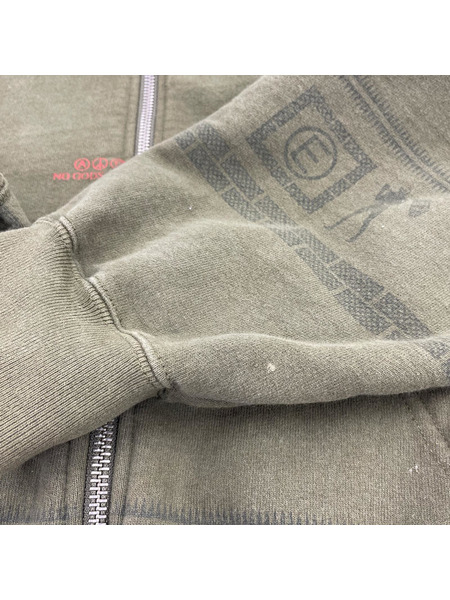 Supreme × UNDERCOVER 23SS ZipUpHooded Sweatshirt (M) オリーブ