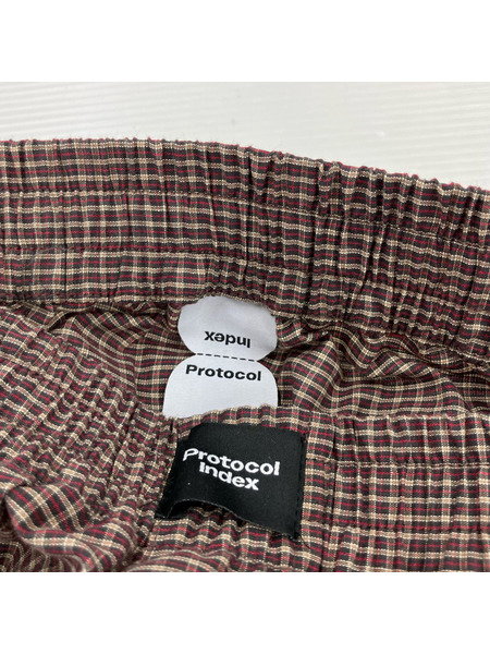 Protocol Index 25AW 3 LAYERED TRACK PANTS 1 グレー