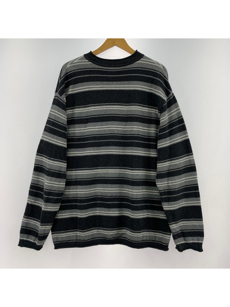 crepuscule スウェット・トレーナー Light Moss Stitch P/O GRY