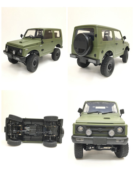 WPL 1/10 スズキ ジムニー オリーブ C74 アウトドア ラジコン