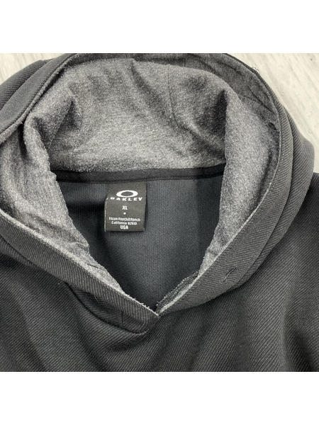 OAKLEY パーカー スウェットパーカー 黒