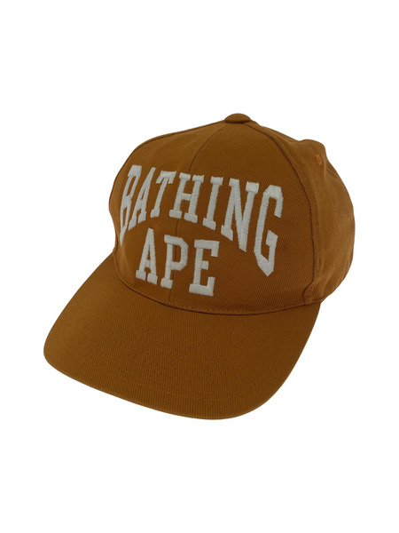 A BATHING APE NEW YOKE キャップ オレンジ