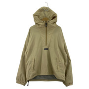 Champion ジャケット 裏フリース ナイロンプルオーバー ベージュ
