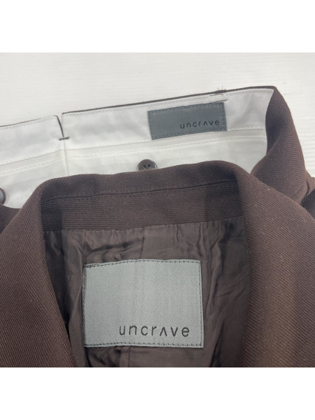 uncrave ダブルジャケット/セットアップ ブラウン 1