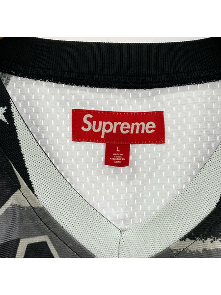 Supreme 半袖Tシャツ・カットソー 25SS Stars Football Jersey L ブラック