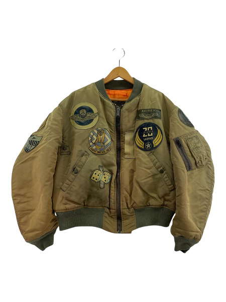 AVIREX MA-1 TOP GUN FLIGHT JACKET L