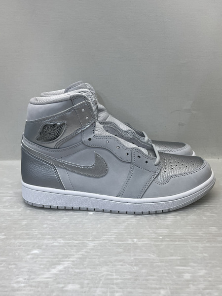 NIKE AIR JORDAN 1 RETRO HIGH OG CO.JP TOKYO METALLIC SILVER 27.5cm DC1788-029