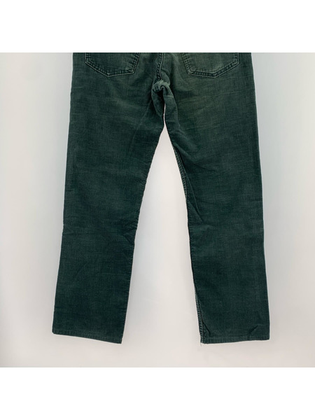Levi's パンツ 70s ボタン裏2 コーデュロイパンツ 緑 (W31程)[値下]