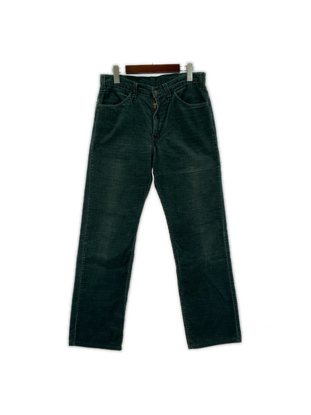 Levi's パンツ 70s ボタン裏2 コーデュロイパンツ 緑 (W31程)[値下]