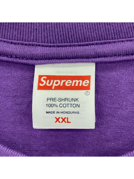 Supreme 25AW The Exorcist Puke Tee XXL 紫