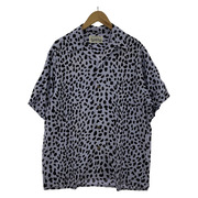 WACKO MARIA 21SS LEOPARD HAWAIIAN SHIRT (M)