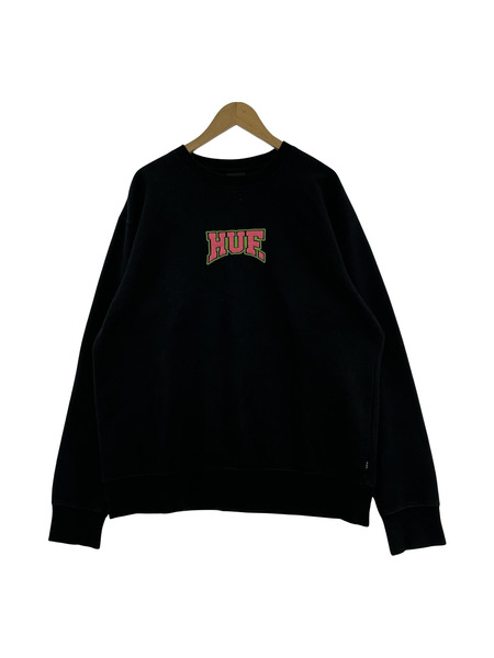 HUF　ピンクロゴ スウェット