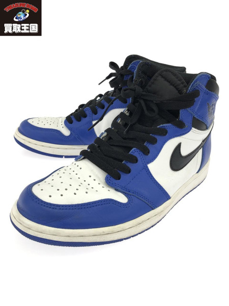 17年製 NIKE AIR JORDAN 1 RETRO HIGH GAMEROYAL 27.5cm[値下]