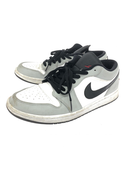 NIKE　AIR JORDAN 1 LOW LIGHT SMOKE GREY