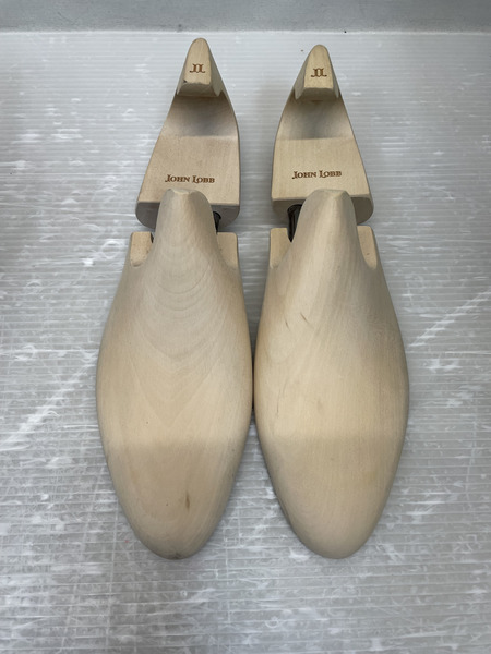 JOHN LOBB MORVAL ダブルモンクストラップ バッファローレザーシューズ 7 1/2 ブラック