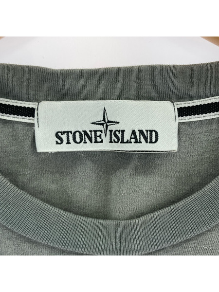 STONE ISLAND 半袖Tシャツ・カットソー 15SS 6215Tee グレー (S)