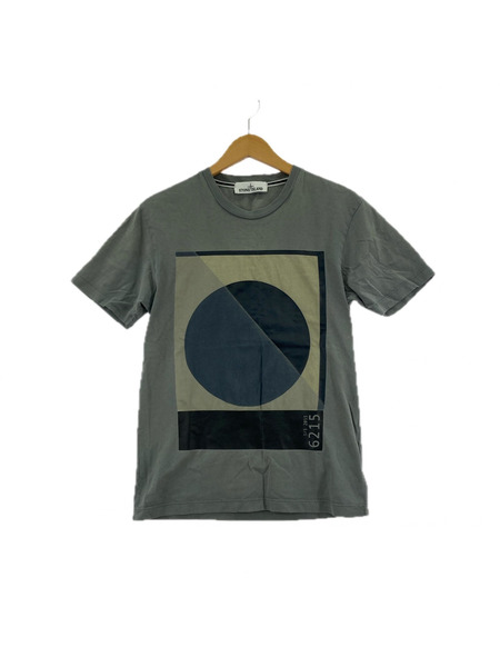 STONE ISLAND 半袖Tシャツ・カットソー 15SS 6215Tee グレー (S)