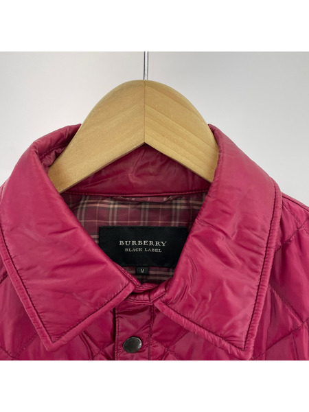 BURBERRY BLACK LABEL ダウンジャケット ダイヤキルティングダウンジャケット M BRD