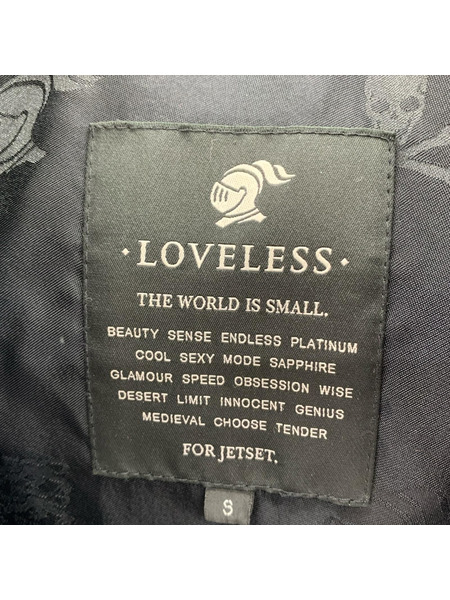 LOVELESS ダウンジャケット ダウンジャケット 黒