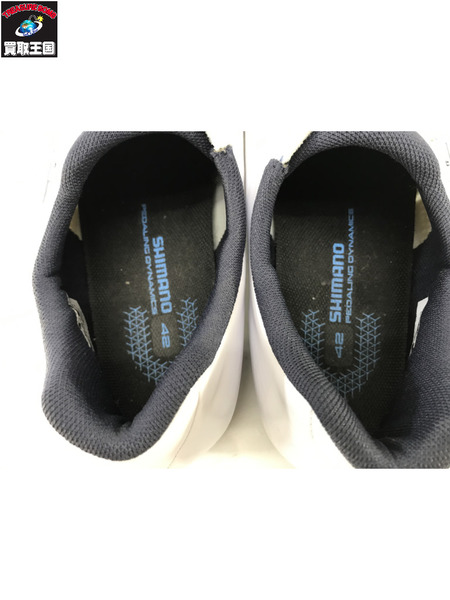 スポーツ用品 SHIMANO ビンディングシューズ 白 26.5cm（42）