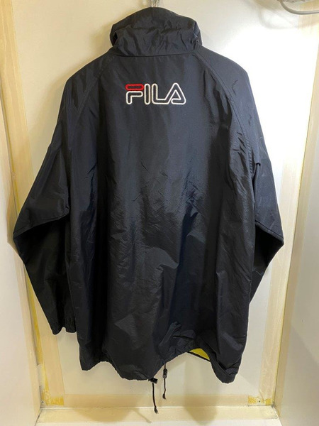 OLD FILA ナイロンジャケット (XL) BLK[値下]