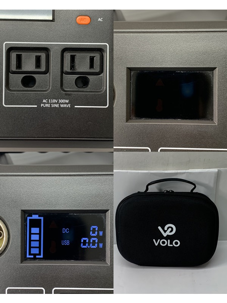 VOLO ポータブル電源 R300 80000mAh/296Wh 箱・説明書欠品 AC DC USB出力 非常用ポータブルバッテリー 電源 非常用電源  アウトドア キャンプ 非常用 災害用｜商品番号：2100210544559 - 買取王国ONLINESTORE