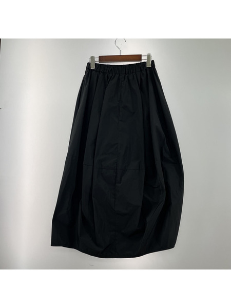 nagonstans draping skirt S ブラック