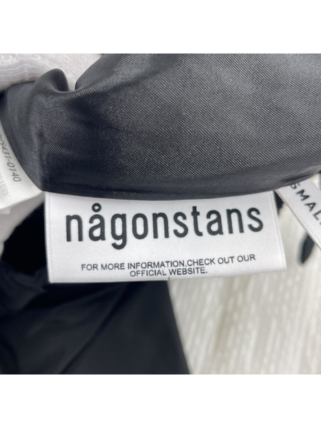 nagonstans draping skirt S ブラック