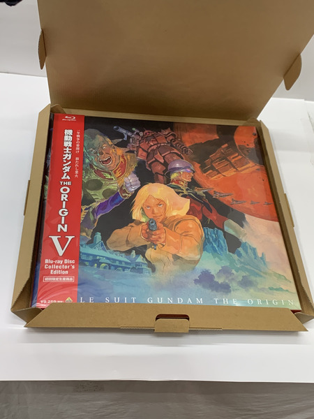 機動戦士ガンダム THE ORIGIN V 激突 ルウム会戦 Blu-ray Disc Collector’s Edition 初回限定版 外箱開封・内袋未開封 ブルーレイ TK-0292