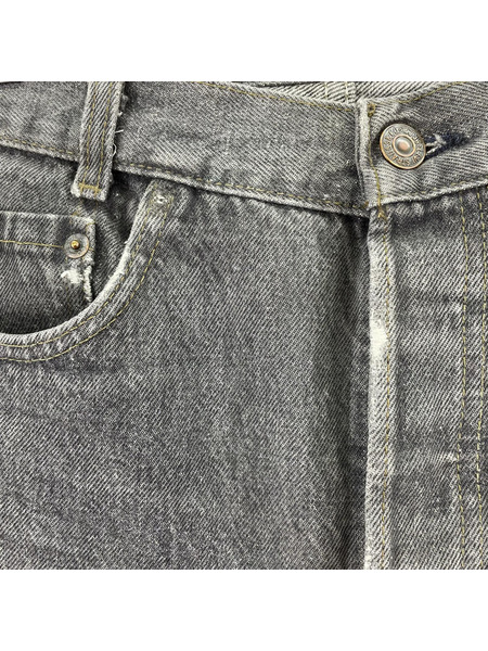 Levi's パンツ 90s USA 501 black denim pants 先染メ