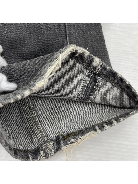 Levi's パンツ 90s USA 501 black denim pants 先染メ