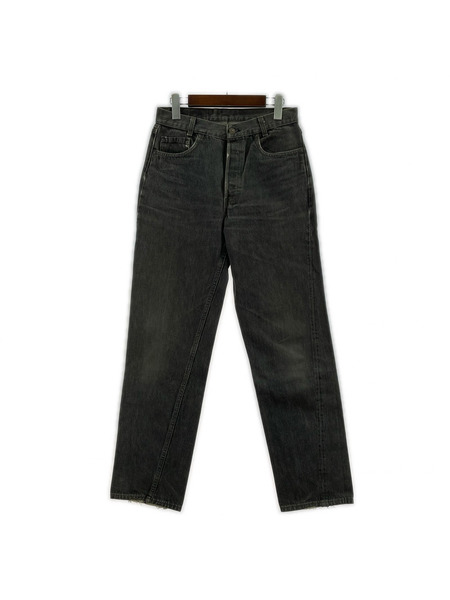 Levi's パンツ 90s USA 501 black denim pants 先染メ