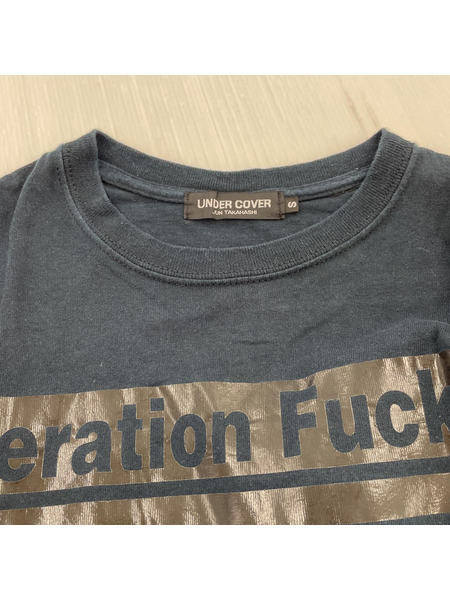 UNDERCOVER Generation Fuck You Tシャツ 黒 S