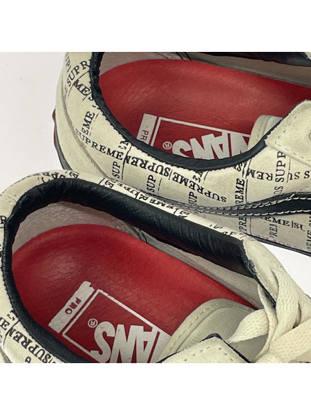 Supreme×VANS Old Skool Pro (28.5cm)