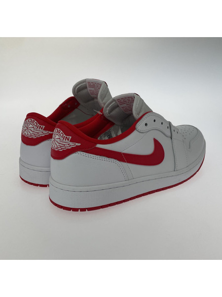 NIKE AIR JORDAN 1 RETRO LOW OG CZ0790-161 (30cm) ホワイト×レッド