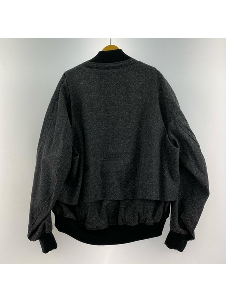 ジャケット VOAAOV ジャズネップブロークンツイルジャケット (1) グレー