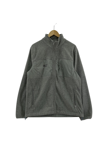 STUSSY 20/TH INTL SURPLUS ZIPフリースジャケット 灰 M