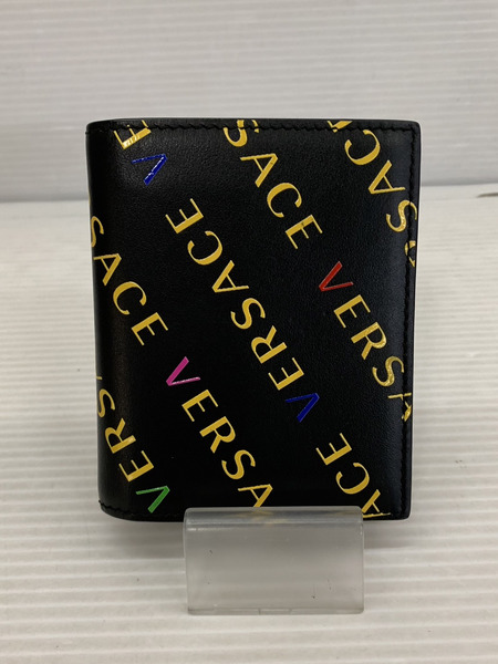 VERSACE Folded Wallet 総柄 二つ折り財布