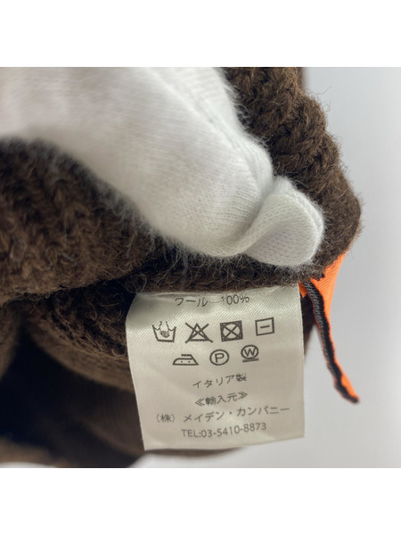 Andersen-Andersen ニット・セーター ウールニット 茶 M[値下]