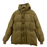 Eddie Bauer ダウンジャケット 70~80s 黒タグカラコラム  ベージュ M