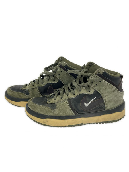 NIKE スニーカー DUNK HI カーキ（26.5㎝）