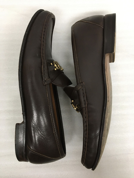 Salvatore Ferragamo/ガンチーニ/ローファー（9EE）