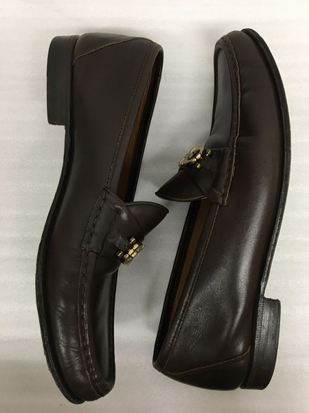 Salvatore Ferragamo/ガンチーニ/ローファー（9EE）