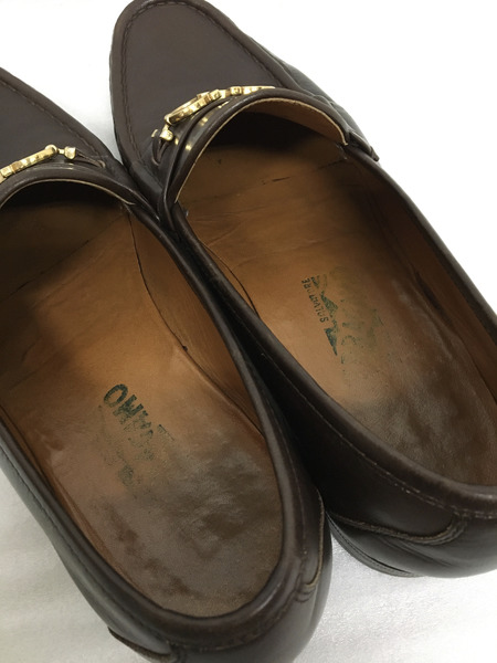 Salvatore Ferragamo/ガンチーニ/ローファー（9EE）