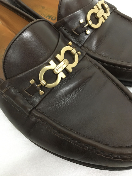 Salvatore Ferragamo/ガンチーニ/ローファー（9EE）